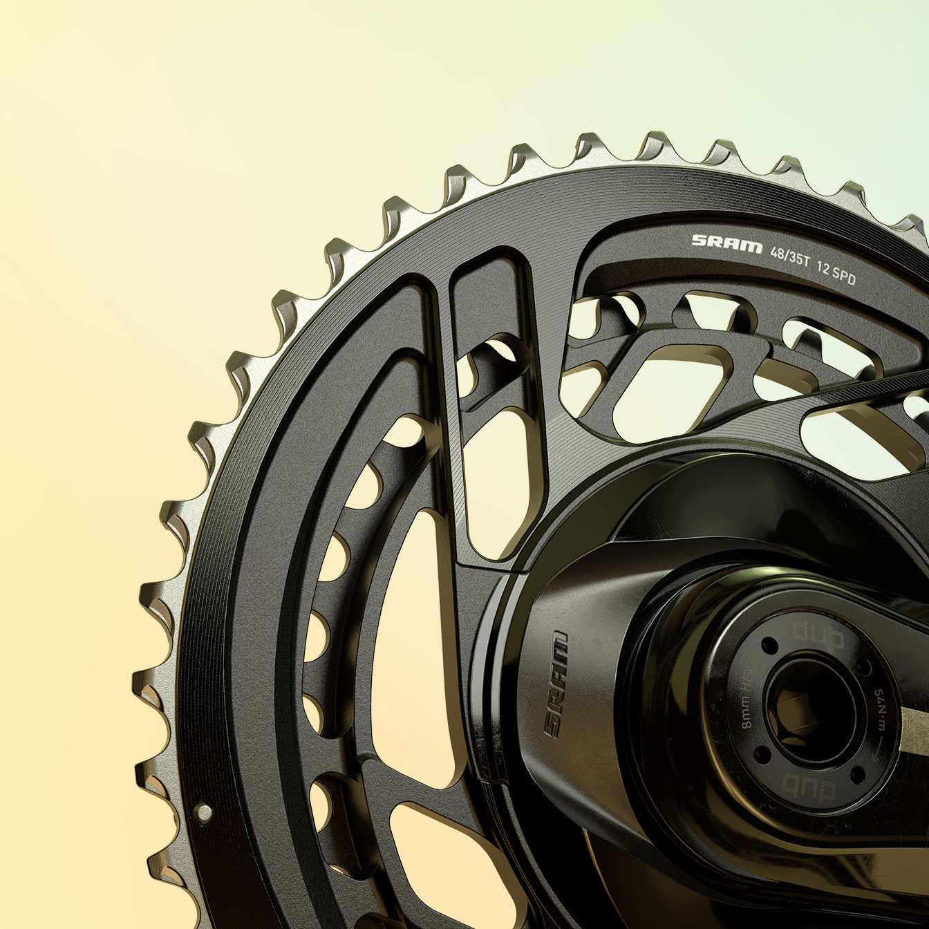 Bicicleta Vitoria ENDURANCE SH105 12s Plata 5 SRAM Force AXS 2x Chainrings One Piece